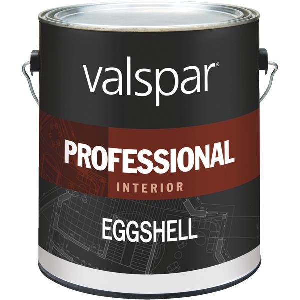 Valspar Professional Latex Eggshell Interior Wall Paint, Light Base, 1 Gal.