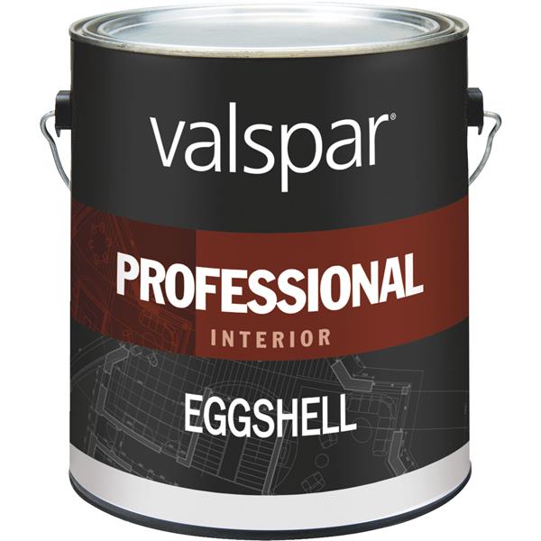 Valspar Professional Latex Eggshell Interior Wall Paint, Medium Base, 1 Gal.