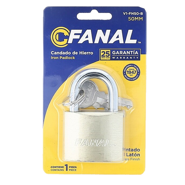 ****Fanal Padlock 50mm Clamshell