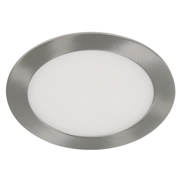 Royal Homes 12W LED Round Down Light Satin Nickel (White Light)