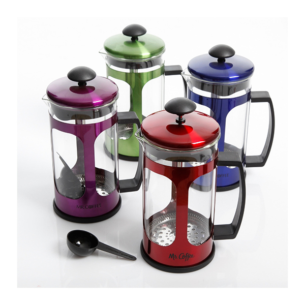 Mr. Coffee Daily Brew Coffee Press 30oz. Assorted Colours