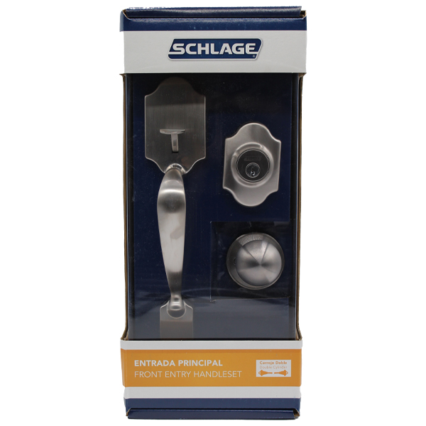 ****	 Schlage Entry Handleset Helios Double Cylinder 7707007712259