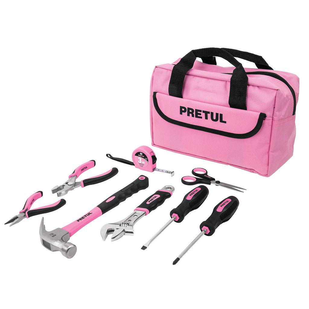 Pretul 8-pc Tool Set Pink