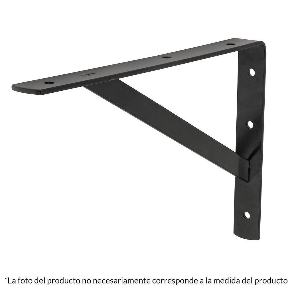 Fiero Shelf Bracket Heavy Duty 10x16in Black