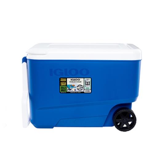 Igloo Wheelie Cooler 38Qt Majestic Blue