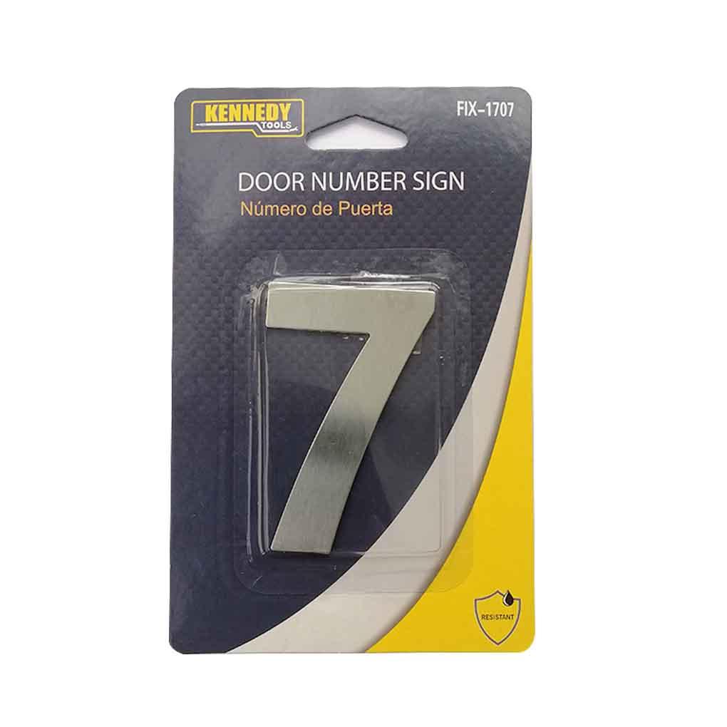 ****Kennedy Door Number Sign