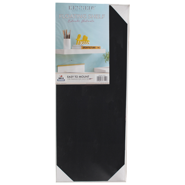 SoHo Floating Shelf, Black