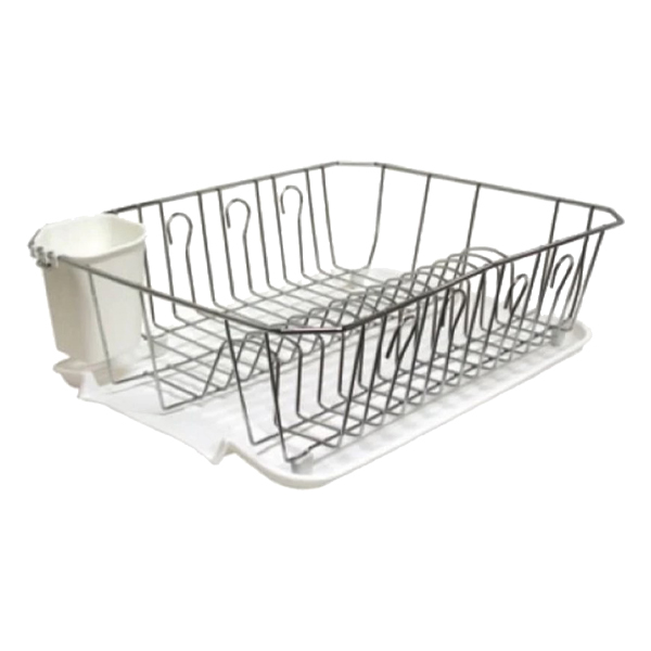 Kennedy Dish Rack, White