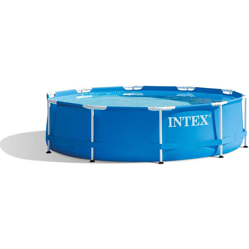 Intex Metal Frame Pool with Filter Pump 10 Ft. x 30 In.