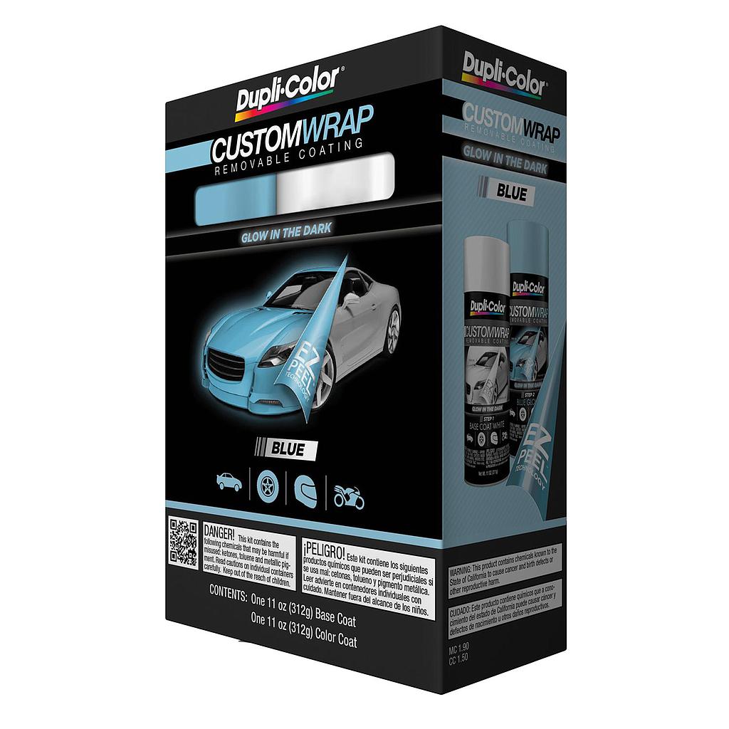 Dupli-Color CWRC870 - Dupli-Color Custom Wrap Blue Glow