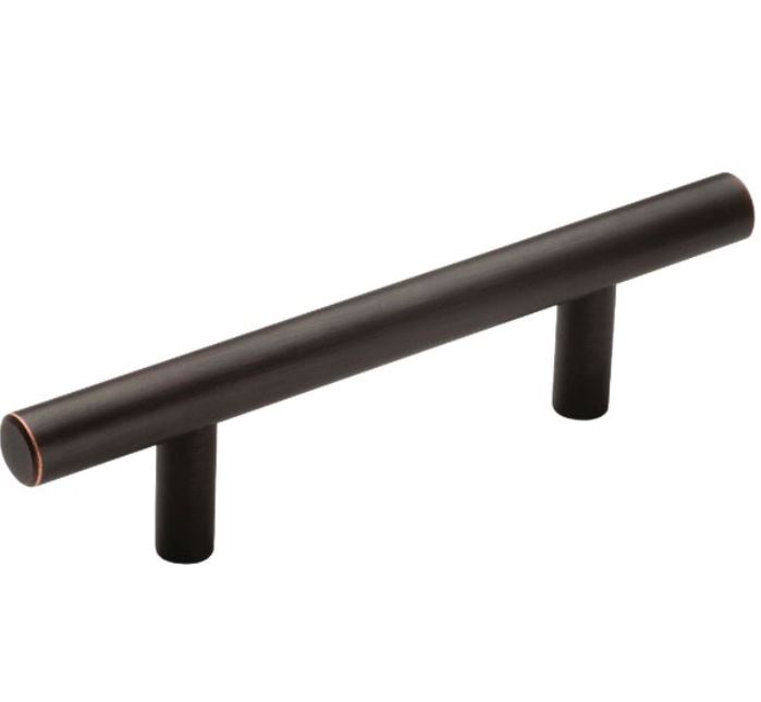 ^Amerock Bar Pulls 3 In. Oil Rubbed Bronze Center-to-Center Pull