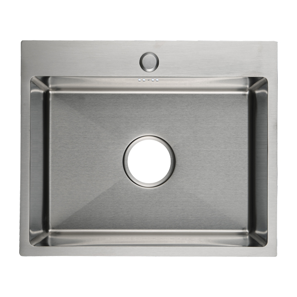 Royal Homes Top-mount Kitchen Sink 26.7 x 18.1 x 8.4 In.