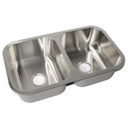 Royal Homes Undermount Kitchen Sink 31 x 18 x 9 in 304 Stainless Steel