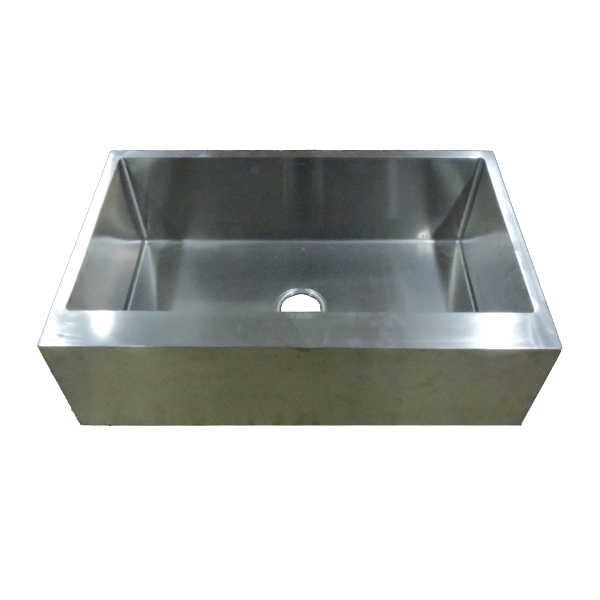 Royal Homes Apron Kitchen Sink, 33 x 21 x 10 in 304 Stainless Steel
