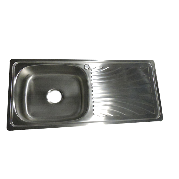 ****Royal Homes Topmount Kitchen Sink 37.5x17x6in 304 Stainless Steel