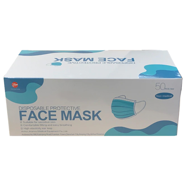 Yuantan Disposable Face Masks - 50