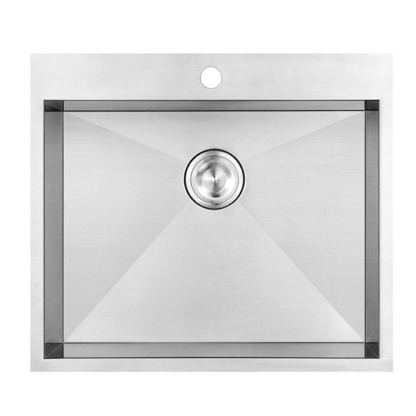 Royal Homes Topmount Kitchen Sink Combo 32 x 20 x 10 In.