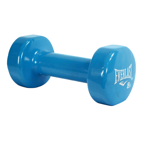 Everlast Dumbbell Vinyl-Coated 8lb