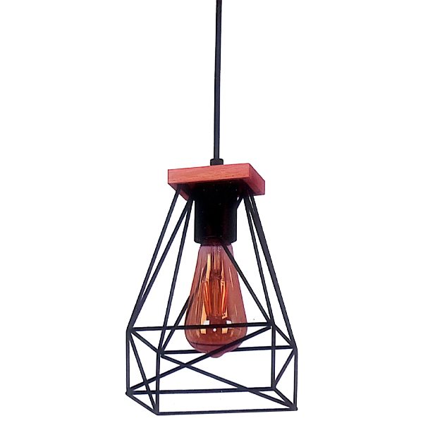 Ike Lite Hanging Lamp E27 40W Matte Black