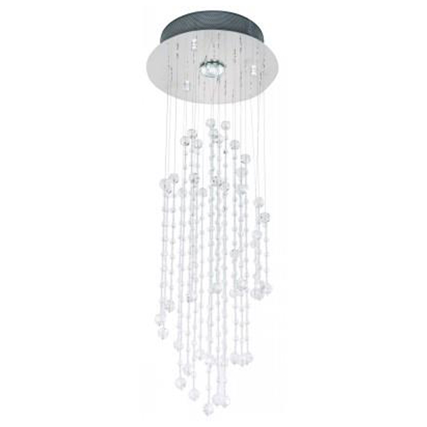 ****Designers Lighting 1L HANGING LAMP CHROME GU10 50W