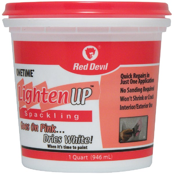 ****Red Devil Onetime 1 Qt. Lightweight Latex Lighten Up Spackling