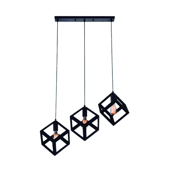 Westinghouse Pendant 3-Light Fixture, Black