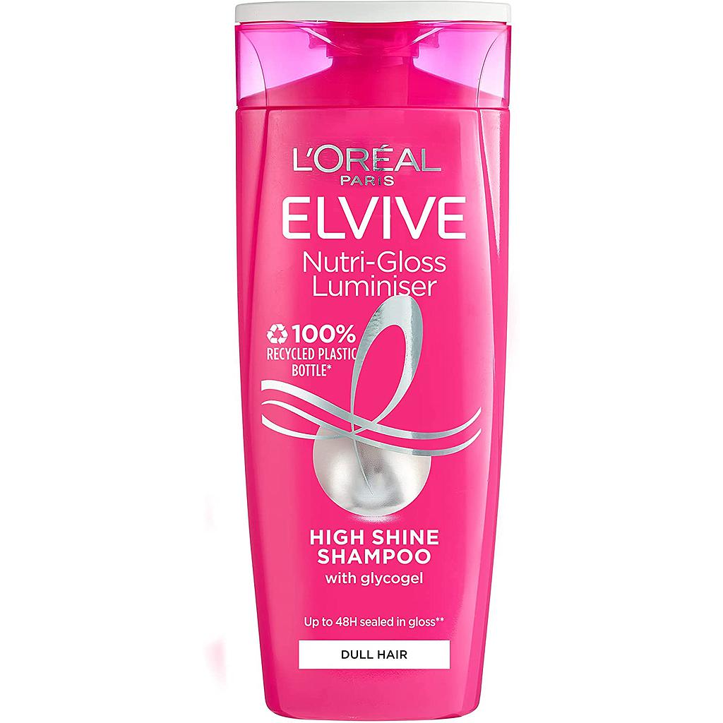 ****L'Oreal Elvive Nutrigloss Luminiser Shampoo, 400ml