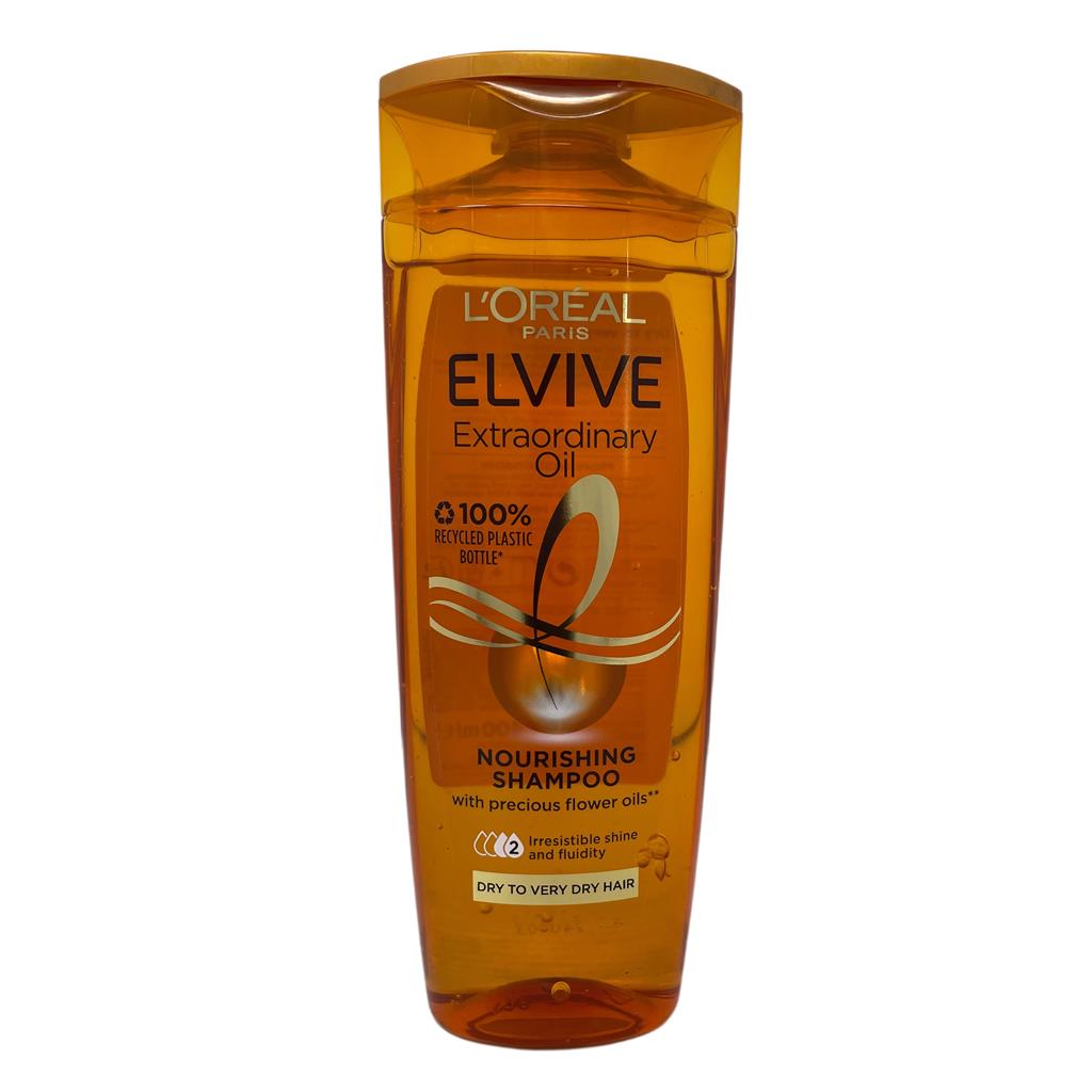 ****L'Oreal Elvive 400ml Shampoo Extra Ordinary Oil Normal