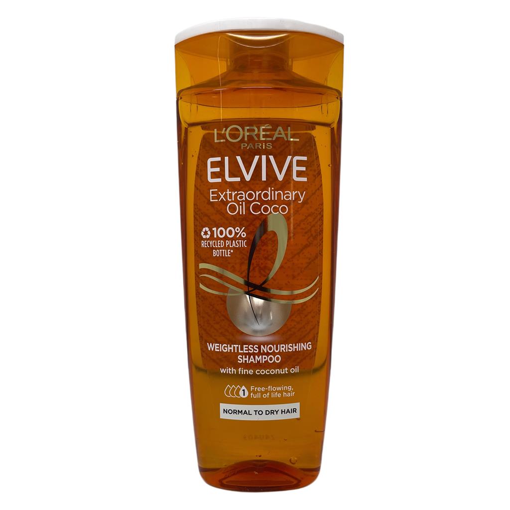 ****L'Oreal Elvive 400ml Shampoo Extra Coconut Oil