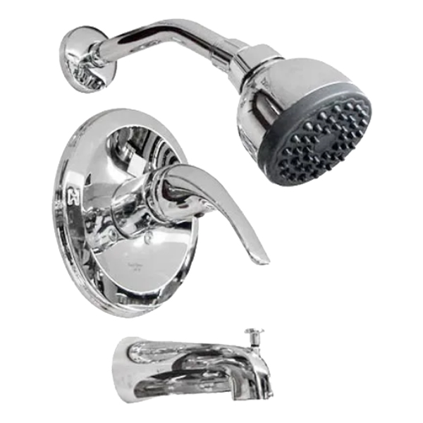 Pfister Pfirst Series Classic 1-Handle Tub &amp; Shower Trim with Valve, Polished Chrome