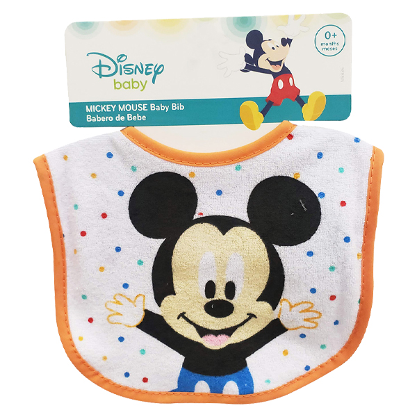 ****Disney Mickey Mouse Baby Bibs, Assorted