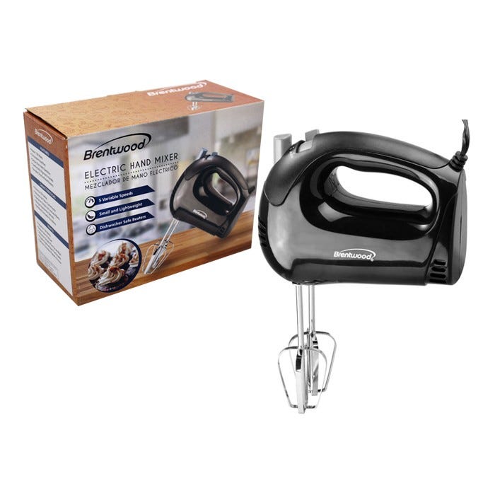 ****Brentwood Hand Mixer 5-Speed Black