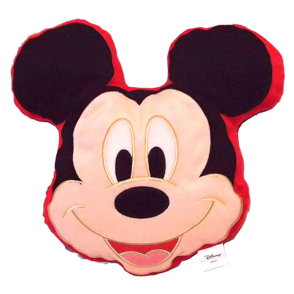 ****Mickey Face Cushion 17in 3D