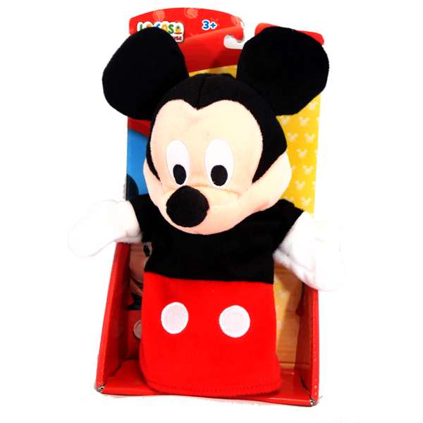 ****Mickey Puppet Plush 8in