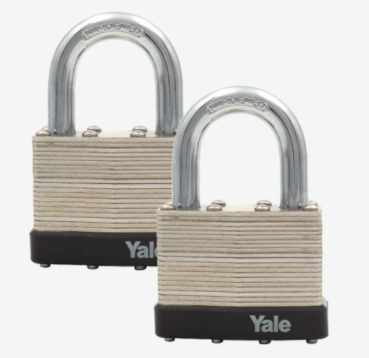 ****Yale Padlock 135 40mm KAx2 Vis