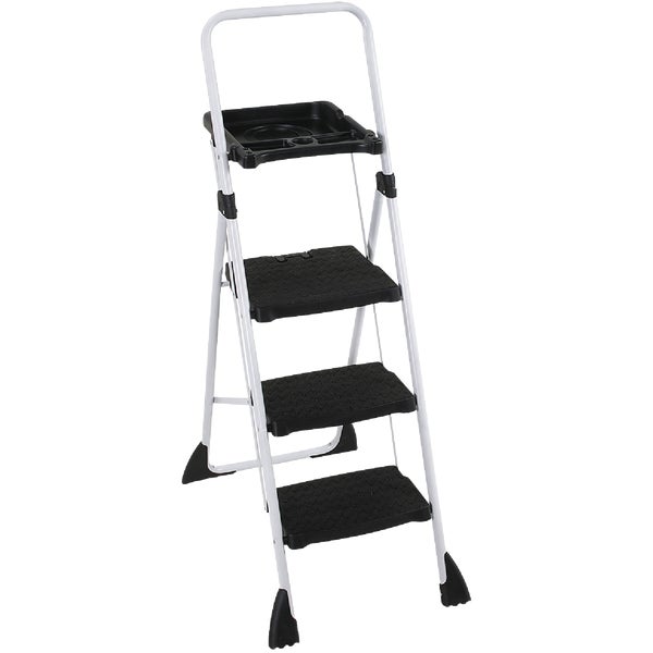 Cosco Platform Ladder TriStepPlus Tubular Steel with 225 lb Load Capacity Type II Rating