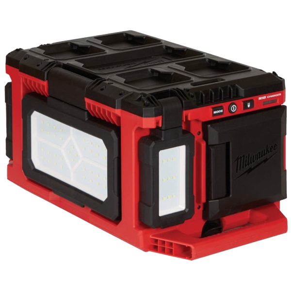 ****Milwaukee M18 18 Volt Lithium-Ion PACKOUT Corded/Cordless Work Light/Charger
