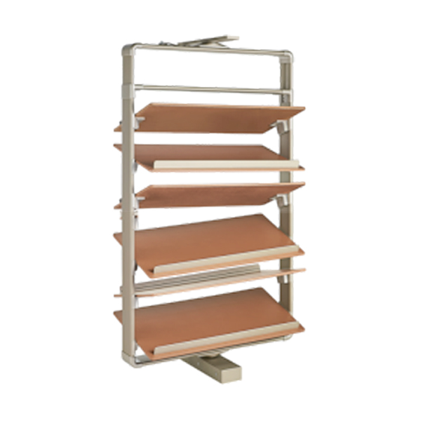 Royal Homes 6-tier Shoe Rack Revolving- 26.5In.x46.5In.x14In.- 32.5In.