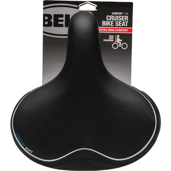 ****Bell Bicycle Seat Flex Gel Memory Foam Black Saddle