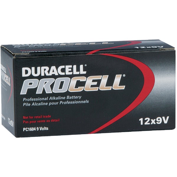 ****Duracell ProCell 9V Alkaline Battery 12-Pack