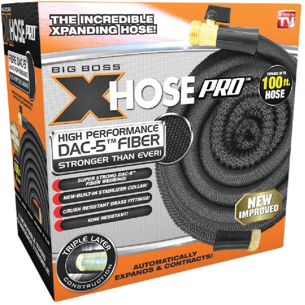 Big Boss XHose Pro Expandable Hose 5/8 In. Dia. X 100 Ft. L.