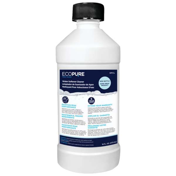 ****EcoPure Liquid Water Softener Cleaner 16oz