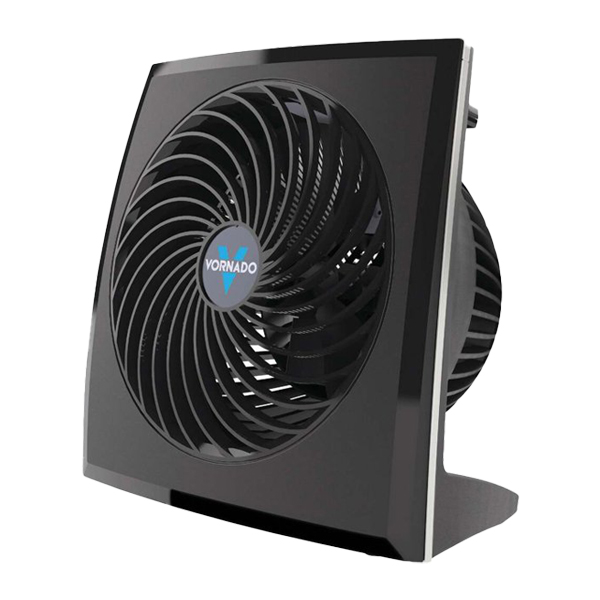 Vornado 3-Speed Desk Fan with Adjustable Tilt 7 In., Black