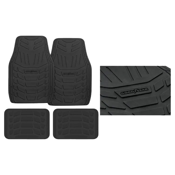 Goodyear 4pc Car Mat Set