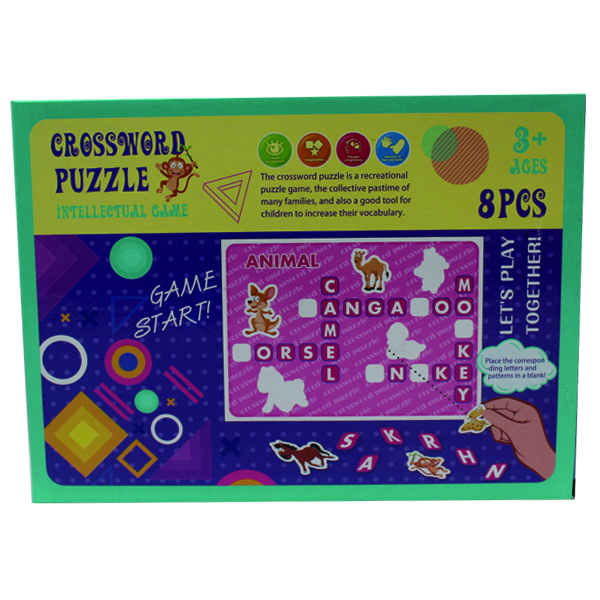 ****Kids Crossword Puzzle Game Silk