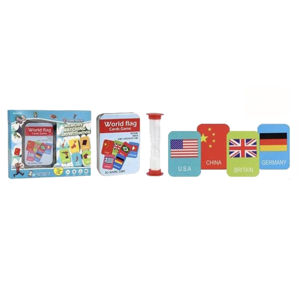 ****Kids World Flag Card Gamedd