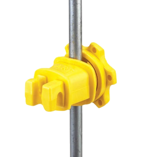 ****Dare Screw-On Yellow Polythylene Electric Fence Insulator 25pk