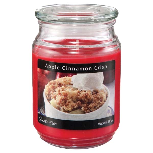 Candle-Lite Everyday 18 Oz. Jar Candle - Apple Cinnamon Crisp