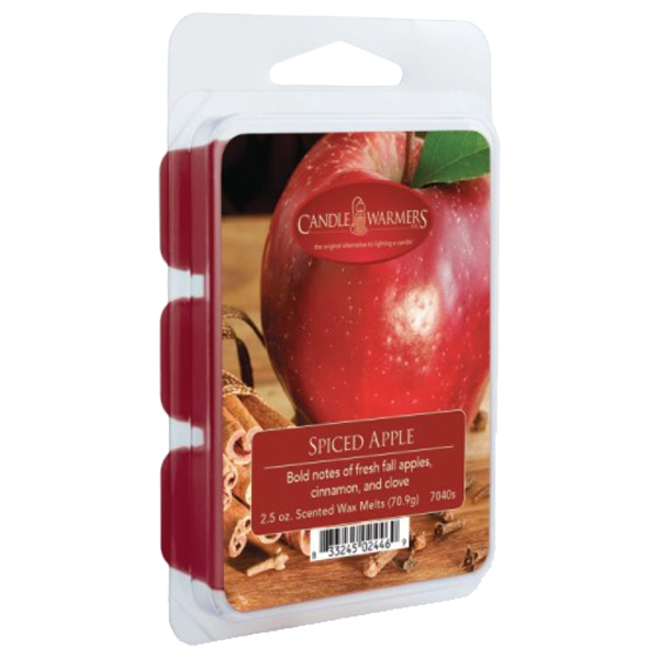 Candle Warmers 2.5 oz Wax Melt Spiced Apple