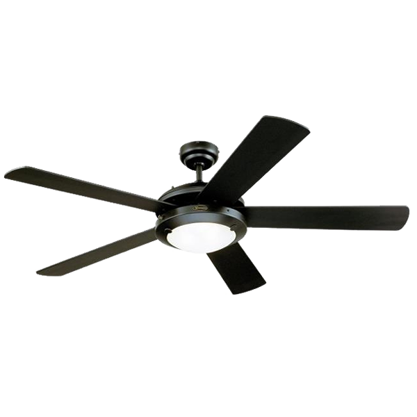 Westinghouse Comet Ceiling Fan 52 In. Matte Black (C.F.M - 5199)